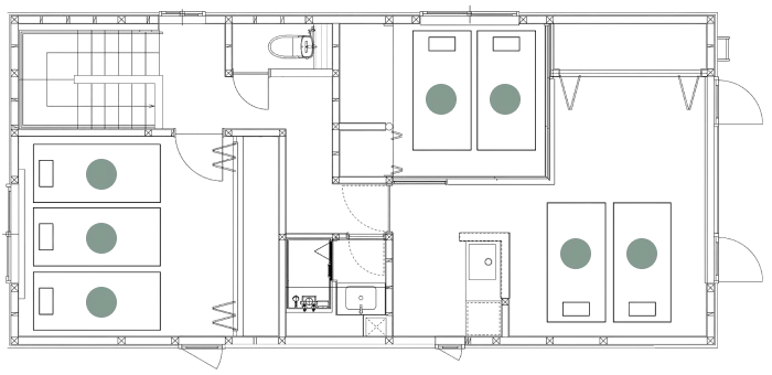間取り図：HANABI